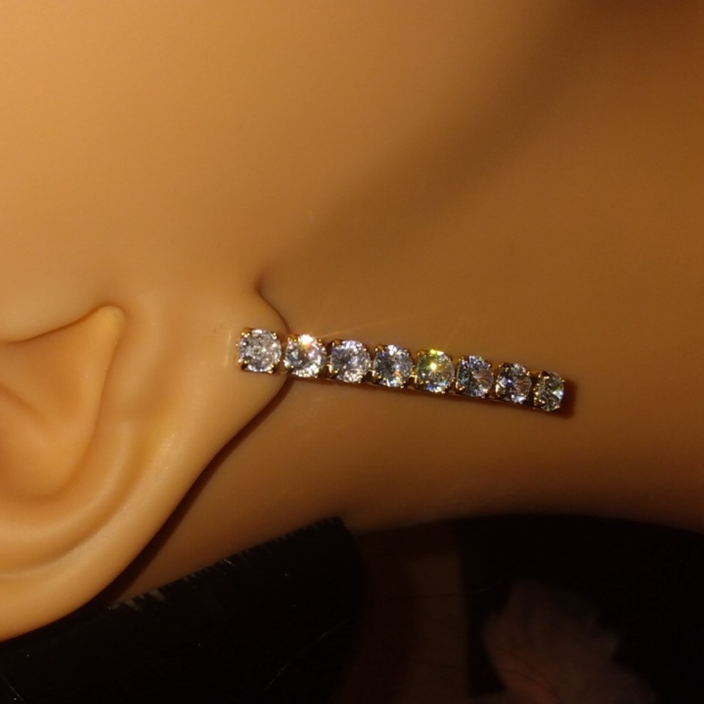 Set Of Necklace And Earrings Of Cubic Zirconia!!